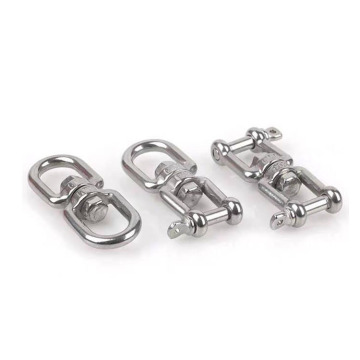 Edelstahl -Eye &amp; Eye Drehung Double Eye Swivels