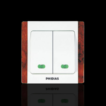 two gang electrical switch