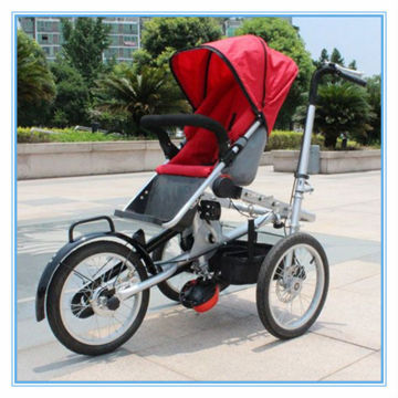 Mother And Cheap Two Seat Baby Bike Stroller