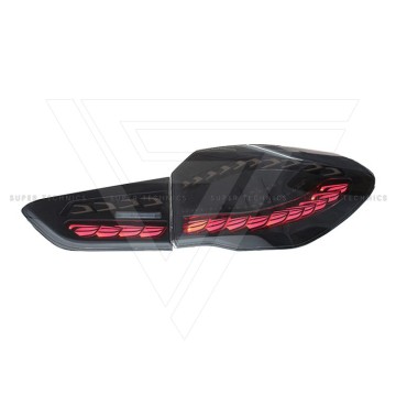 B Styl zaczerniania tylnej lampy na 2016-2021 BMW x1 F48 F49