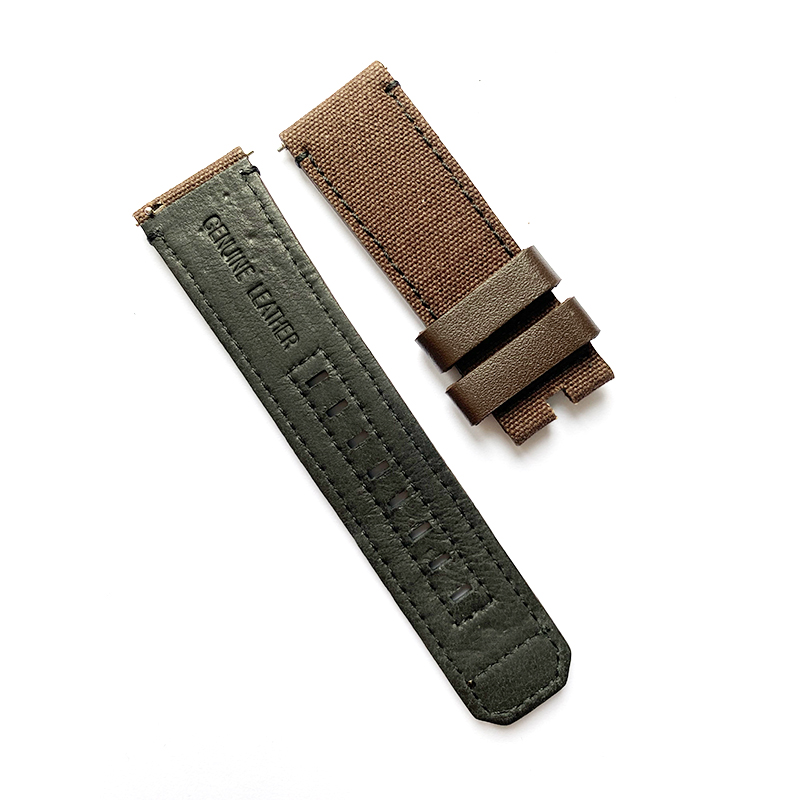 Canvas watch strap