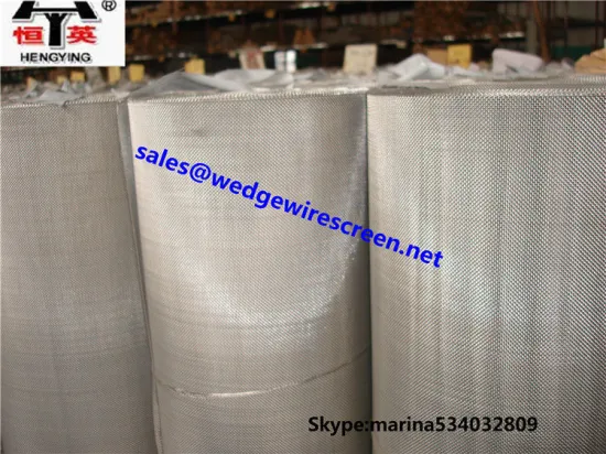 SUS304 SUS316 Stainless Steel Wire Mesh Plain and Twill Weave Anping County Factory with Biggest Stock in China