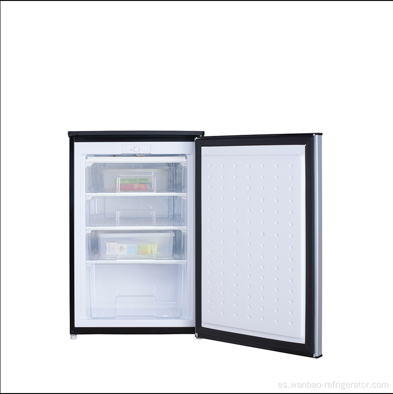 elegante mini bar con refrigerador de una sola puerta