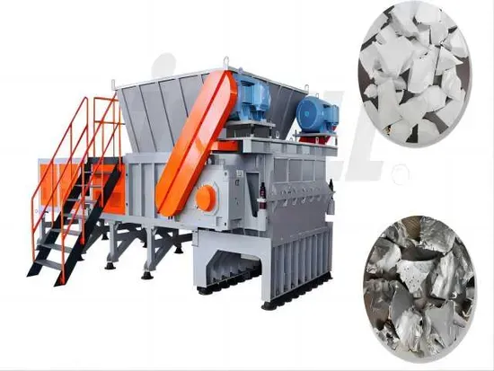 Jwell Heavy-Duty Single Shaft Shredder for Scrap Metal and Solid Materials