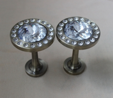 Modern Crystal Curtain Tiebacks
