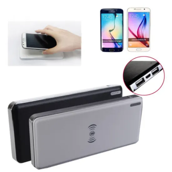 universal portable qi wireless charger power bank for Samsung china supplier mobile phone charger