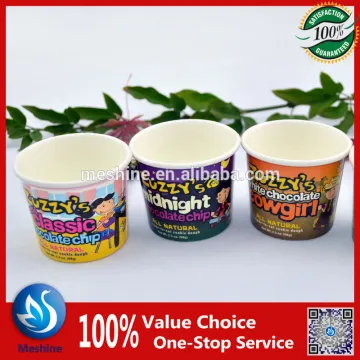 Cute ice cream container/disposable ice cream cup