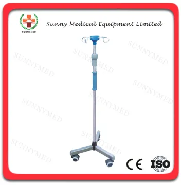 SY-R113 cheapest Stainless steel infusion stand infusion pole Hospital Furniture
