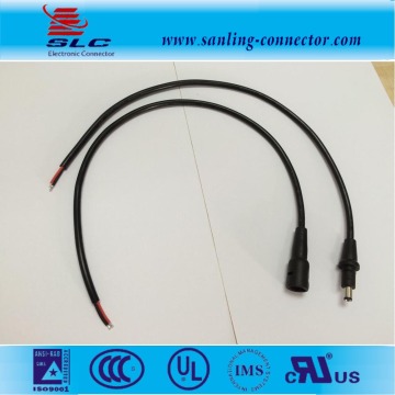 Customized Industrial Equipment wire cable harness DC Cable male to female5.5/2.5mm coaxial connector Cable assemblies in china