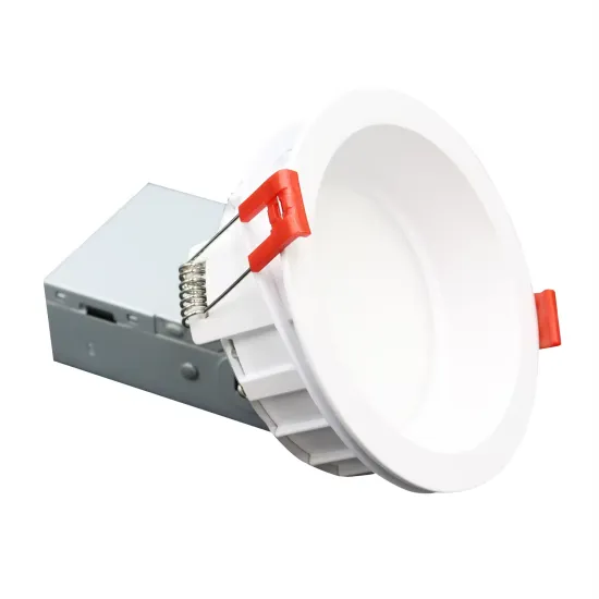 Modern Anti-glare Hotel Office Potlight - 3CCT/5CCT Selectable, 4in Deep Regressed Slim Panel Light ETL Certified