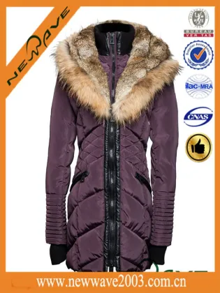 Ladies Slim Style ultra thin foldable down jacket