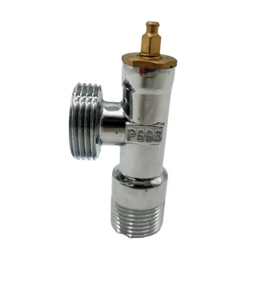 High Pressure Design Toilet Water 90 Degree 1/2  Brass Check Angle Valve water valve