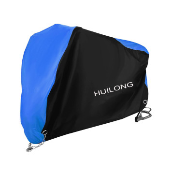 Universal 210D Waterproof UV Protect Outdoor Snow Rain Proof Dustproof Motorcycle Cover