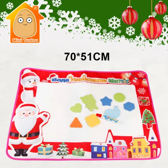 70X51cm Water Drawing Mat Russian With Magic Pen In Drawing Toys Board For Baby Kids Christmas Gift