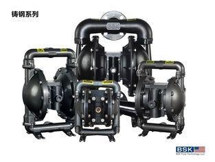 Cast Steel Low Pressure Double Diaphragm Pump Air Driven Di