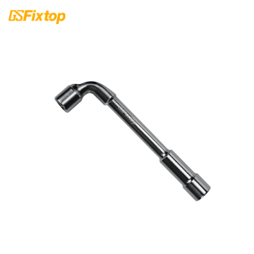 Surface Treatment, Sandblasting, Chrome Plating Services for L Shape Clasp Milling and Socket Wrench