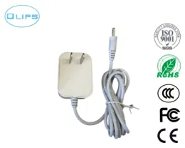 12V 1A 12W Wall Mounted Power Supply White