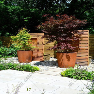 Corten Steel Decorative Blumenpflanzer