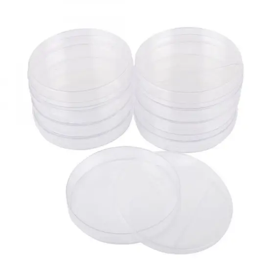 Lab Disposable Plastic Petri Dish 90x15mm
