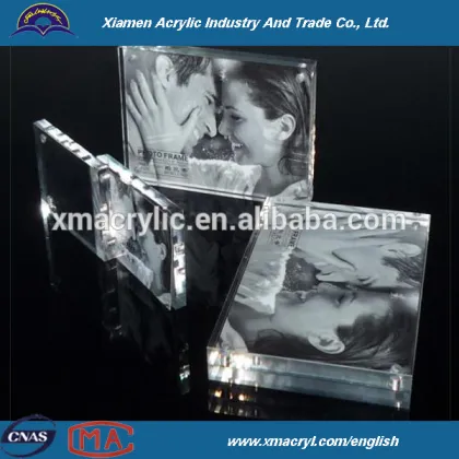 Acrylic photo frames designs for home decoration