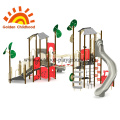 Red Outdoor Playground Equipment For Fun