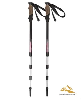 Light weight 55-125CM Folding Alpenstocks