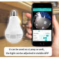Mini IP Camera 360 Degree LED Light 960P Wireless Panoramic Home Security Security WiFi CCTV Fisheye Bulb Lamp Two Ways Audio