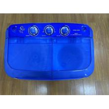 Double bucket laundry and shoe washing machine