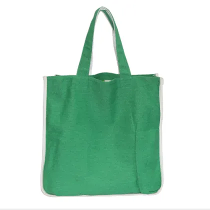 The Green Canvas Handbag