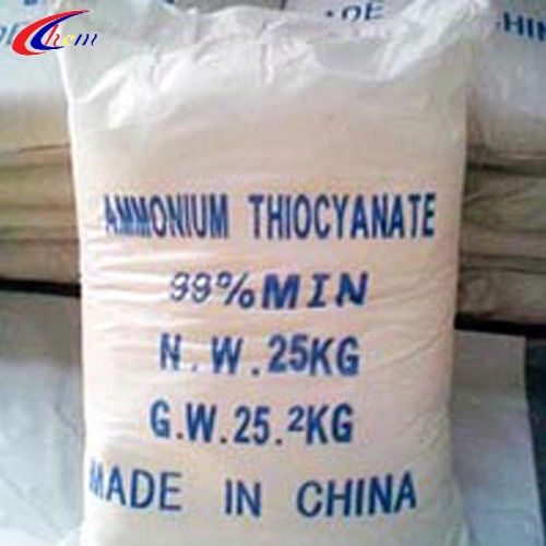 Serbuk putih ammonium thiocyanate