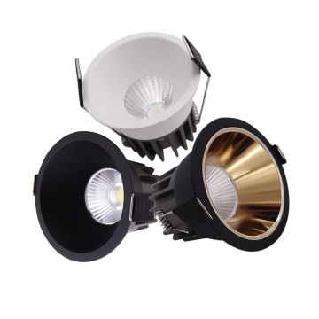 2022 New LED COB Recessed Light 3CCT Aluminum Frame Anti-Glare UGR