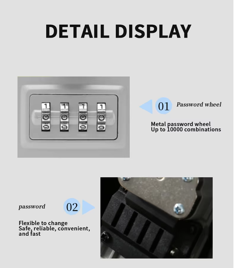 12 password lock box