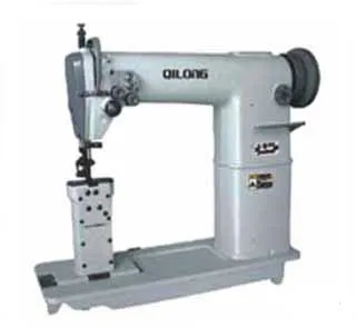 820 lock stitch double needle post bed sewing machine