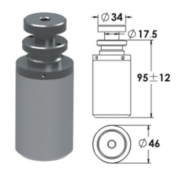 Stainless Steel Construction Glasses Curtain Wall Spider Base (HS04M0003)