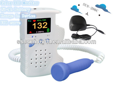 Pocket Fetal Doppler-CE Certified ultrasound doppler/fetal heart doppler