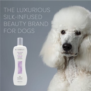 Terapi Biosil untuk Anjing Whitening Syampu