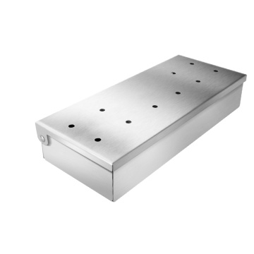 Stainless Steel Smoker Box for Gas or Charcoal Grills - BBQ Tool