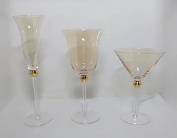 colored cocktail glasses martini glass with gold