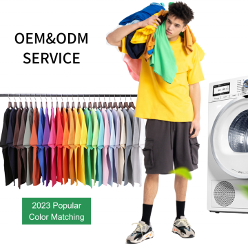 Factory Custom Men's OEM T-shirt Printing - Cotton Heavyweight Streetwear with Fast Shipping