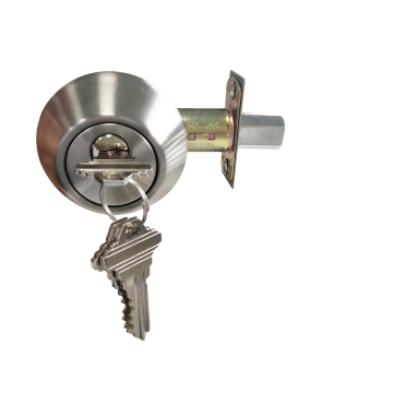 Brass or Zinc Alloy Single Cylinder Entrance Deadbolt Door Lock