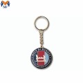 Metal Custom Scrub Logo Enamel Keychain