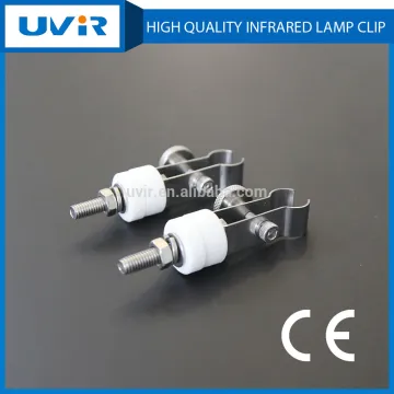 UVIR GJ0001 Short Wave High quality infrared halogen lamp clip 11mm-12mm tube