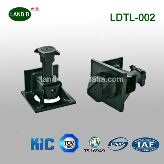 45steel shipping container corner iso casting twist lock