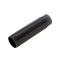 Tubo de protetor labial de plástico PP preto 10g com tampa