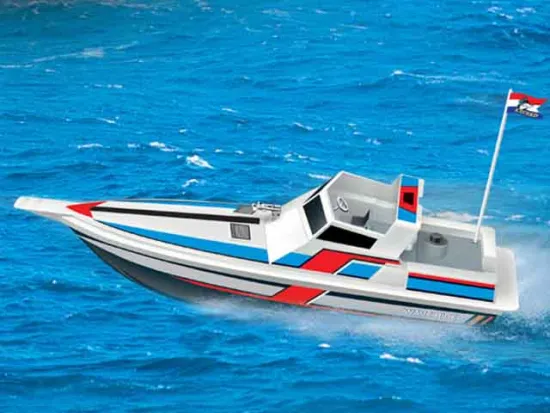 4 CHANNELS RC HIGH SPEED YACHT