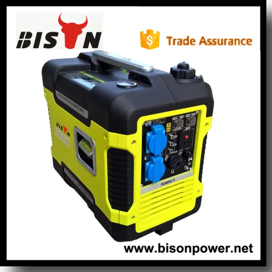 Bison China Zhejiang Single Cylinder Constant Digital Inverter Generator Ev20i