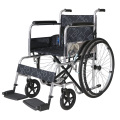 Sedia a rotelle manuale pieghevole leggera con disabili