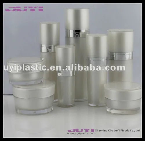 serum bottle cone acrylic bottle white lotion bottle