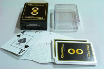 Clear plastic boxes for playing cards