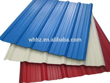 red corrugated roofing sheet